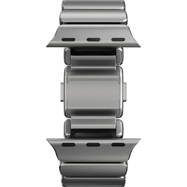 Náramok Nomad Stratos Band FKM pre Apple Watch 45/46/49mm Natural Titanium/Black - Remienky - Obrázok 5c2ae1bacb734247b97f4f02069ebb55