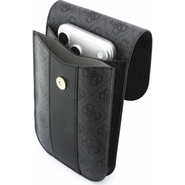 Guess PU 4G Stripe Metal Logo taška na telefon černá - Puzdra - Obrázok 5c3365bf49e74f7599ca45dbb9b8e167