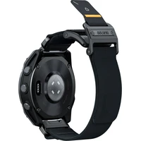 Aulumu C11 Mag-Buckle Slim remienok Garmin Watch (QuickFit 22mm) čierna pracka/čierny remienok - Remienky