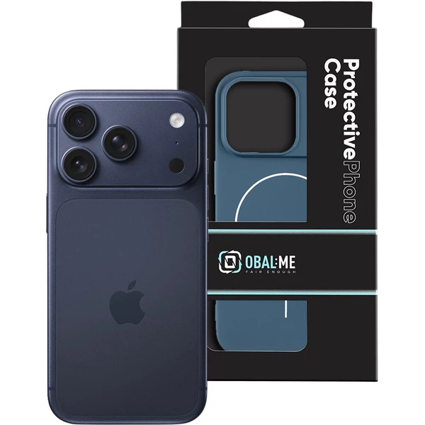 OBAL:ME MagNetix Matný TPU kryt Apple iPhone 17 Pro tmavomodrý - Puzdra - Obrázok 5c3aff39cf9842768e6accf943a6f4c2