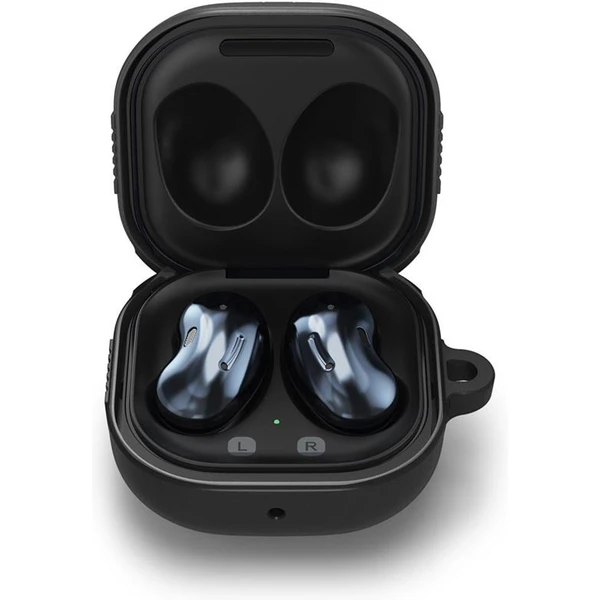 Spigen Rugged Armor kryt Samsung Galaxy Buds FE/Buds 2/Buds Pro 2/Buds Pro/Buds Live čierny - Puzdra - Obrázok 5c5407e62d094d6f8f2967ded7a859df