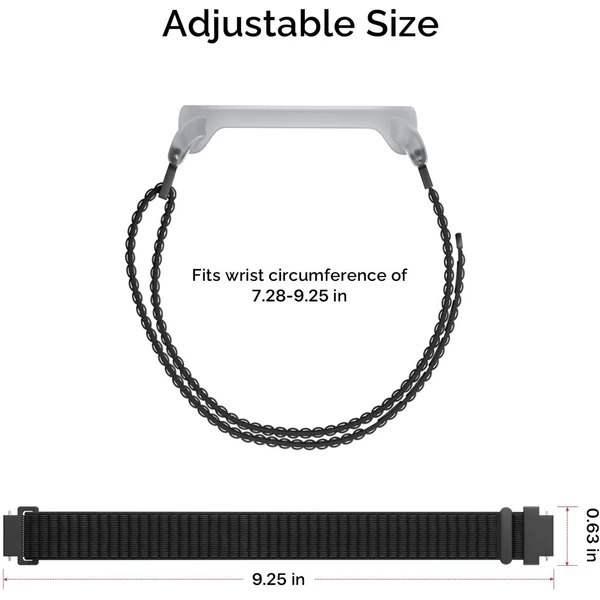 Plaud Note Pin Wristband náramok čierny - Puzdra - Obrázok 5c5434ca4c3d425380a56fd60f4b7974