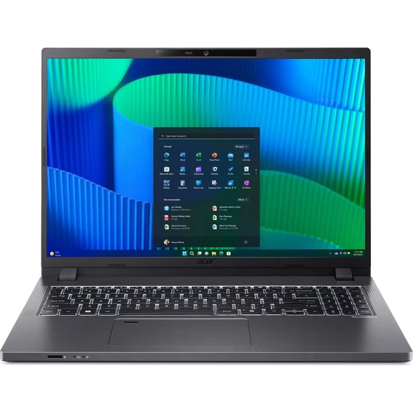 Acer TravelMate P2 16 (NX.B7BEC.002) sivý - Notebooky - Hlavný obrázok
