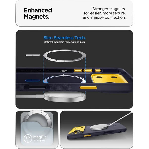 Spigen Nano Pop MagSafe kryt iPhone 17 blueberry navy - Puzdra - Obrázok 5c7222f84f74446fa08fe5d33b44f1c2