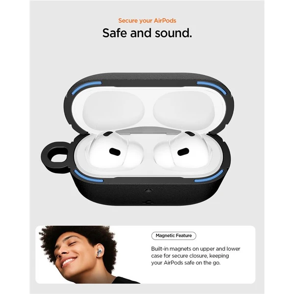 Spigen Vault puzdro AirPods Pro 3 matne čierne - Puzdra - Obrázok 5cb4129d69d14953b3e270ed0b6354ad