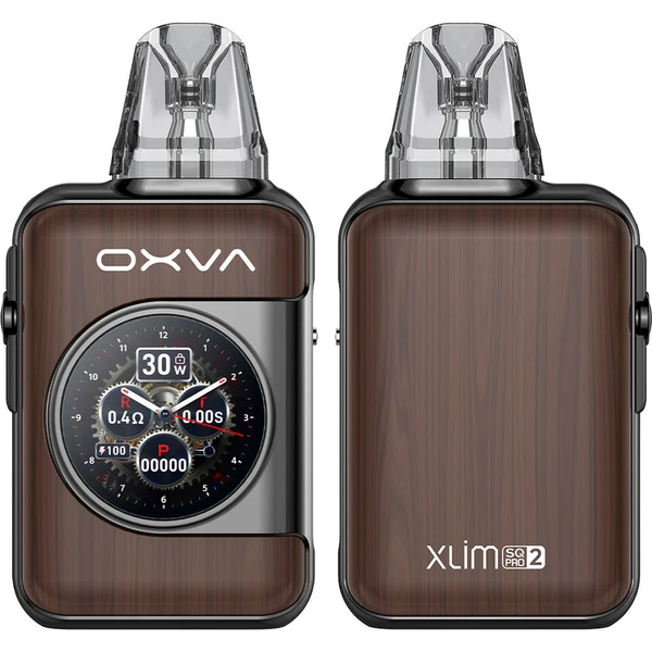 OXVA Xlim SQ Pro 2 Pod Kit Brown Wood - Elektronické cigerety - Hlavný obrázok