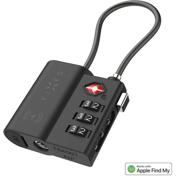 FIXED Tag Lock smart tracker s Find My a TSA, čierny - Lokátory - Hlavný obrázok