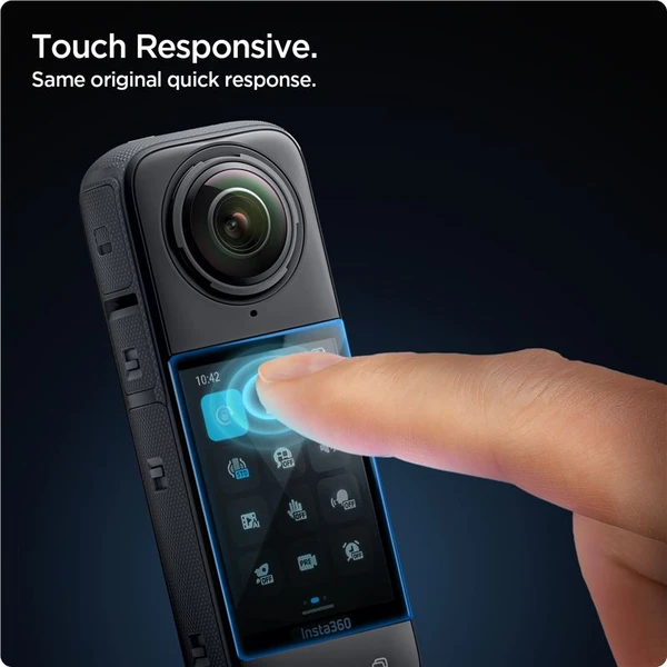 Spigen Glass tR Slim tvrdené sklo pre Insta 360 X4 čierne (2 ks) - Ochranné fólie a sklo - Obrázok 5d0fa21b845d4372b5aa77e48dca08fc