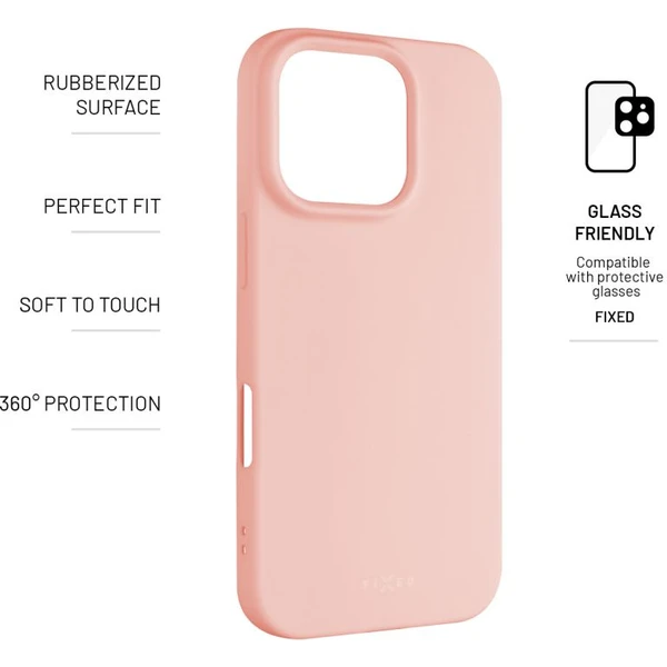 FIXED Story silikónový kryt Apple iPhone 16 Pro ružový - Puzdra - Obrázok 5d1ad39cd2b64b83bccfd05e54dbb276