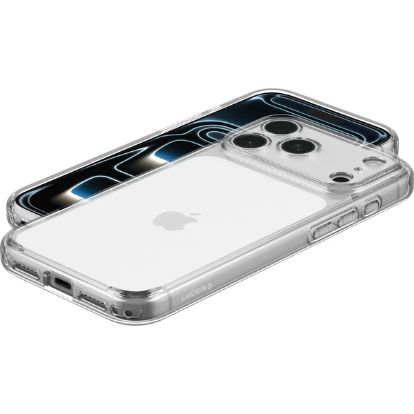 Spigen Ultra Hybrid kryt iPhone 18 Pro/17 Pro crystal clear - Puzdra - Obrázok 5d271e4c6a2a449e89bf9f07a8323a02