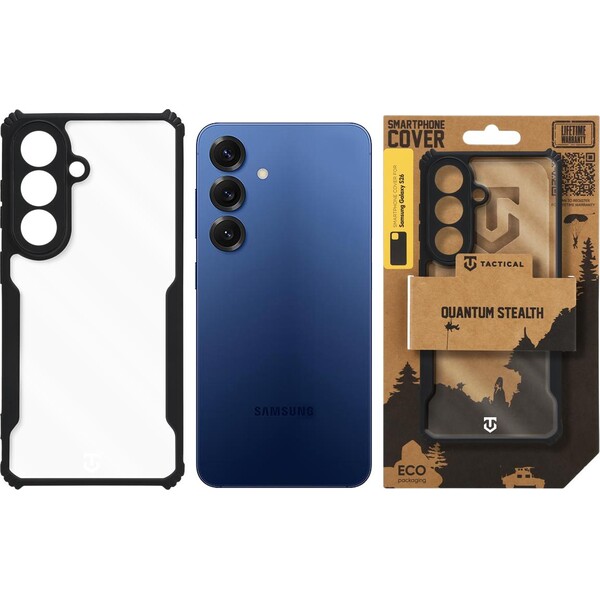 Taktický Quantum Stealth kryt Samsung Galaxy S26 číry/čierny - Puzdra - Obrázok 5d3289645e2d4ba182924477983fcd9f