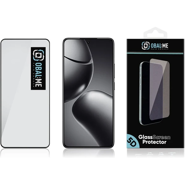 OBAL:ME 5D Tvrdené Sklo pre Xiaomi 14T/14T Pre čierne - Ochranné fólie a sklo - Obrázok 5d3f5b370190449ca351cd14e2ba7c22