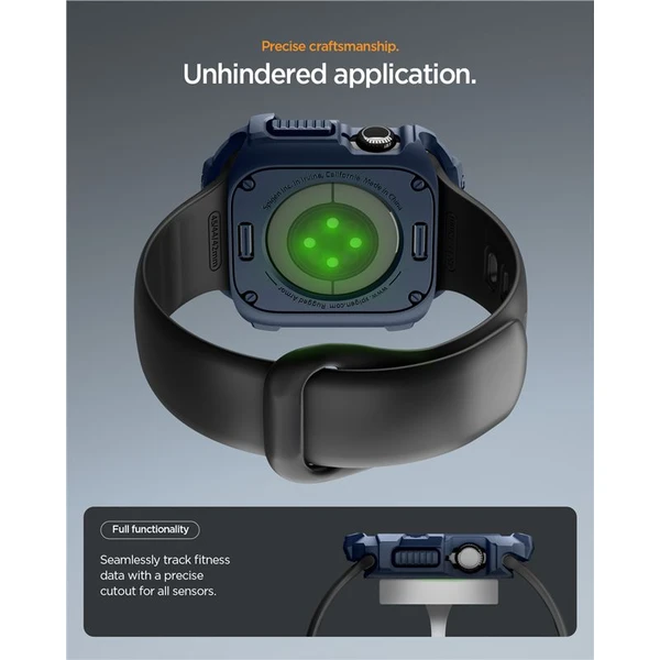 Spigen Rugged Armor 2 puzdro Apple Watch 11 (42mm) navy blue - Puzdra - Obrázok 5d41d269cf5746b7b90b83cc48244866