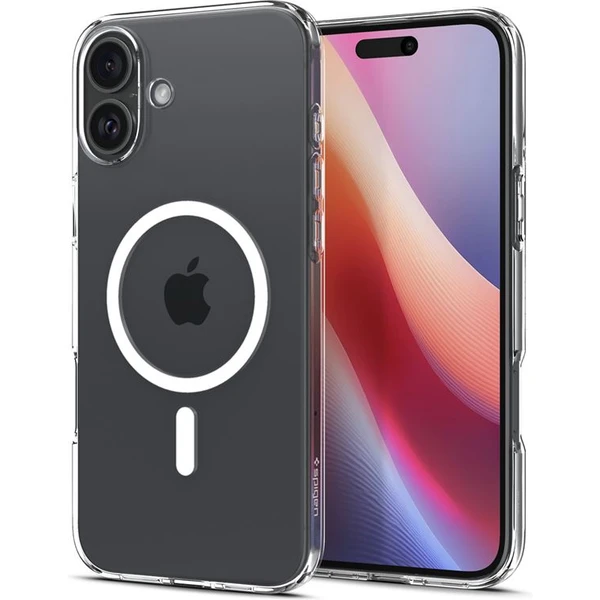 Spigen Crystal Flex MagSafe kryt iPhone 16 crystal clear - Puzdra - Hlavný obrázok