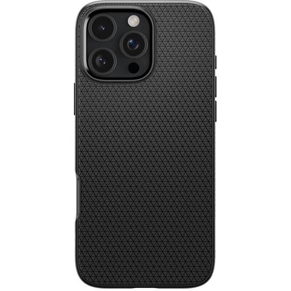 Spigen Liquid Air kryt iPhone 16 Pro matte black - Puzdra - Obrázok 5d588254174f4b6b99516af79eccd346
