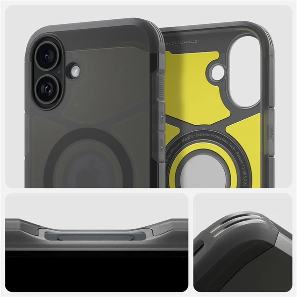 Spigen Tough Armor MagSafe kryt iPhone 16 frost black - Puzdra - Obrázok 5d72ebc16784444788b5583b8d9560a8