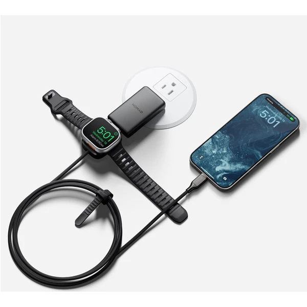 Nomad Universal Cable pre Apple Watch, USB-C 100W, 1.5m, čierny - Nabíjačky - Obrázok 5d81bfc3e39e4d20b9702eae20507340