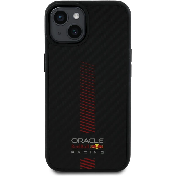 Oracle Red Bull Racing Carbon Powerbar MagSafe kryt iPhone 14 čierny - Puzdra - Obrázok 5d990a5b4ba448229585f7322d5298ae
