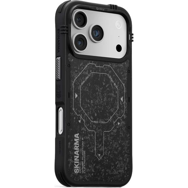 SKINARMA Vektor Mag-Charge MagSafe kryt iPhone 17 Pro Onyx - Puzdra - Hlavný obrázok