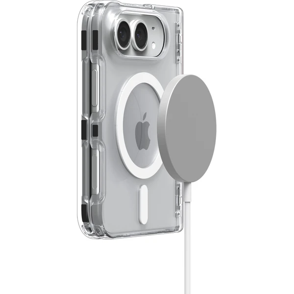 Spigen Ultra Hybrid Pro MagSafe kryt iPhone 18 Fold clear white - Puzdra - Obrázok 5dbd2ac2270d422f874e5e229b99f710