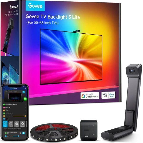 Govee TV Backlight 3 Lite 55-65" Smart LED podsvietenie RGBIC - Inteligentné osvetlenie - Hlavný obrázok