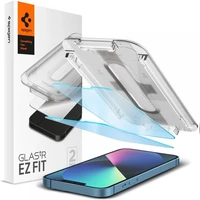 Spigen Glass tR EZ Fit Sensor Otvorené sklo iPhone 17e/16e/14/13/13 Pro číre (2 ks) - Ochranné fólie a sklo