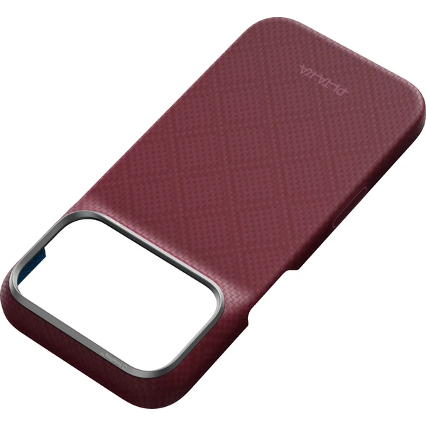 Pitaka Edge Case Argyle MagSafe kryt iPhone 18 Pro Burgundy - Puzdra - Obrázok 5e1f8f28c9c449ea8b61c810d66e4b03