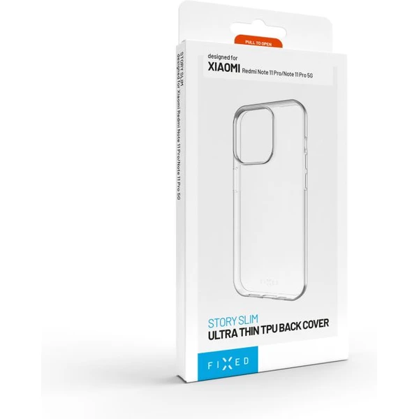 FIXED Story Slim TPU kryt Apple iPhone 17 Pro, 0,6 mm číry - Puzdra - Obrázok 5e9857defb6146c8a86748b13fb5407d