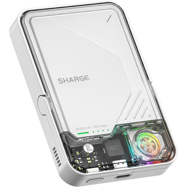 SHARGE IceMag 2 Qi2/MagSafe powerbanka s aktívnym chladením sivá - Powerbanky - Obrázok 5eb4bef257614fa7bc8b3ebaf70f881a