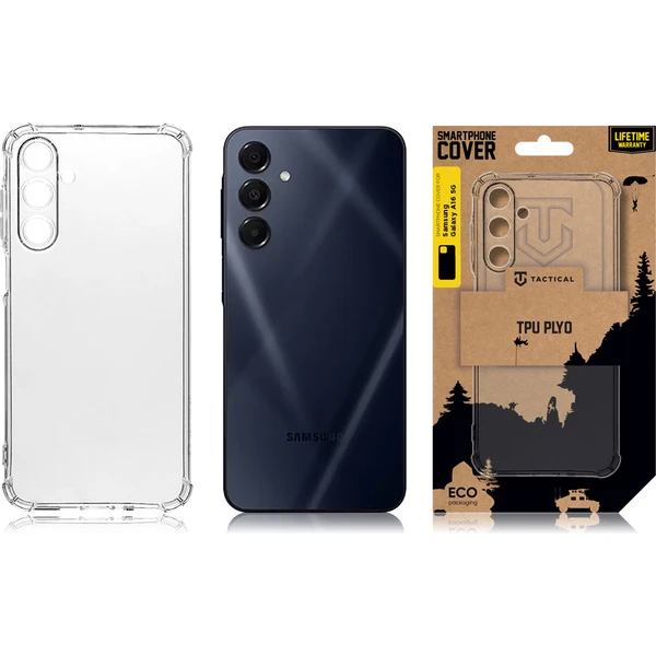 Tactical TPU Plyo Kryt Samsung Galaxy A16 4G/5G číry - Puzdra - Obrázok 5ecfd0fdf38146598c4104747606f195