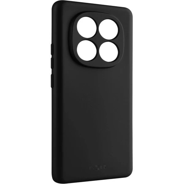FIXED Story silikónový kryt Xiaomi Redmi Note 14 Pre 5G/POCO X7 čierny - Puzdra - Hlavný obrázok