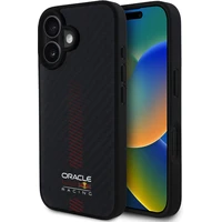 Oracle Red Bull Racing Carbon Powerbar MagSafe kryt iPhone 16 Plus čierny - Puzdra