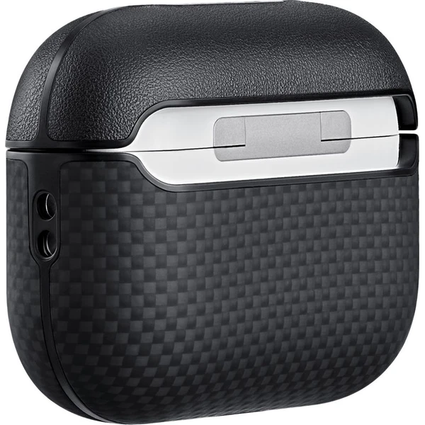 Punazdro Pitaka Aramid Fiber Magnetic Case na AirPods Pro 3 Čierna/Šedá - Puzdra - Obrázok 5ef861fd7a9a4d8a843f6fe69a18de06