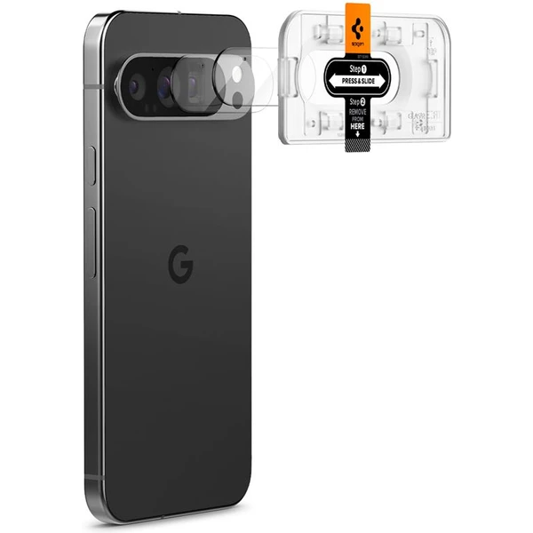Spigen Glass TR EZ Fit Optik 2 Pack tvrdené sklo na fotoaparát Google Pixel 9 Pro XL číre - Ochranné fólie a sklo - Obrázok 5efae0d2411448bd955685439e3de7a8