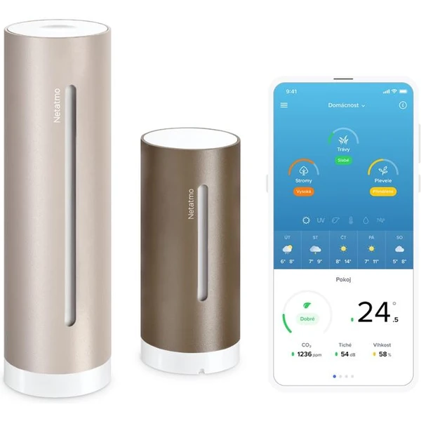 Netatmo Weather Station ORIGINAL V2 inteligentná meteostanica piesková - Meteorologické stanice - Obrázok 5f0d45f4ce654f6db949c7bc9e4823c8