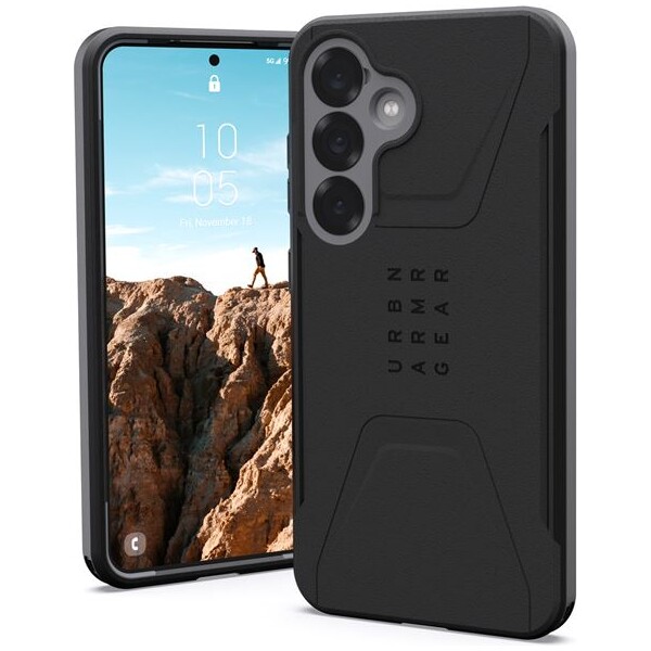 UAG Civilian Pre kryt Samsung Galaxy S25 čierny