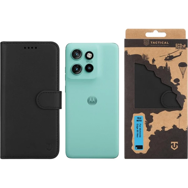 Tactical Field Notes púzdro Motorola Edge 60 Neo čierne - Puzdra - Obrázok 5f326998de5945b2b396994b6ea33a75