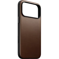 Nomad Modern Leather MagSafe kožený kryt iPhone 18 Pro Max Brown - Puzdra