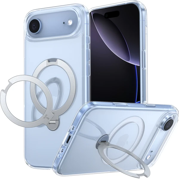 Torras Ostand Q3 Spin MagSafe kryt iPhone Air priehľadný - Puzdra - Obrázok 5f683d1aac9f424fa89d2b7417fe3dcd