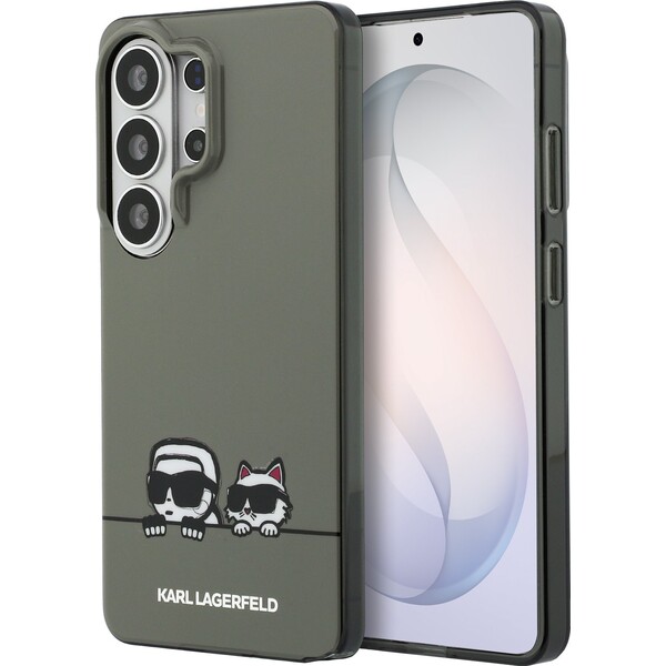 Karl Lagerfeld IML K&CH Peekaboo Logo Magnetický kryt Samsung Galaxy S26 Ultra čierny - Puzdra - Hlavný obrázok