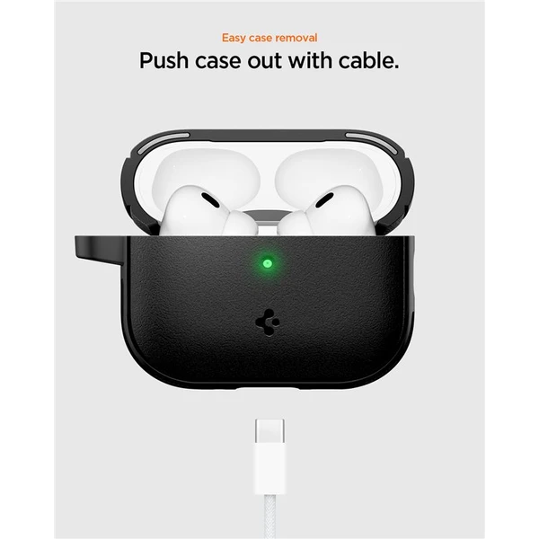 Spigen Vault puzdro AirPods Pro 3 matne čierne - Puzdra - Obrázok 5f7b0f189de2490a8565d2b72feacb2d