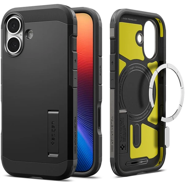 Spigen Tough Armor T MagSafe kryt iPhone 17 black - Puzdra - Obrázok 5f920c3dfb704af1b6a001f2a289eaf3