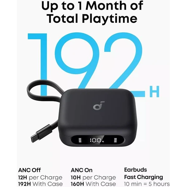 Anker Soundcore P41i bluetooth slúchadlá čierna - Slúchadlá - Obrázok 5f943ee287aa45a88c1729cc1a90503c