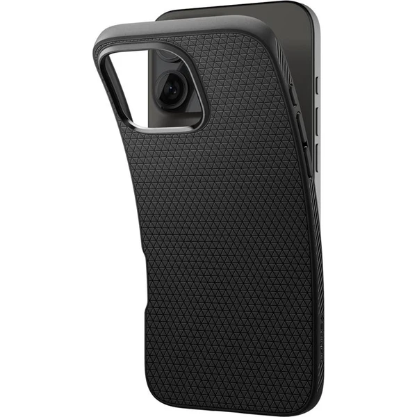 Spigen Liquid Air kryt iPhone 16 Pro matte black - Puzdra - Obrázok 5f998842f9a84e57ab8e7c2fff0f711d
