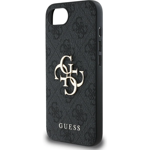 Guess PU 4G Metal Logo kryt iPhone 17e/16e sivý - Puzdra - Obrázok 5f9b7e4378da42778288e92d4e7c9ce7