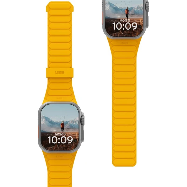 UAG Pathfinder remienok Apple Watch 49/46/45/44/42mm žltý/čierny - Remienky - Obrázok 5fb038ecd5e540deb9856ee7743b0350