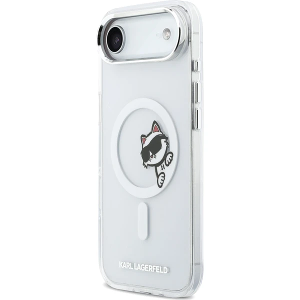 Karl Lagerfeld IML Choupette Peekaboo MagSafe kryt iPhone Air priehľadný - Puzdra - Obrázok 5fe06b1a9ed049f0bac2fd3646fd4127
