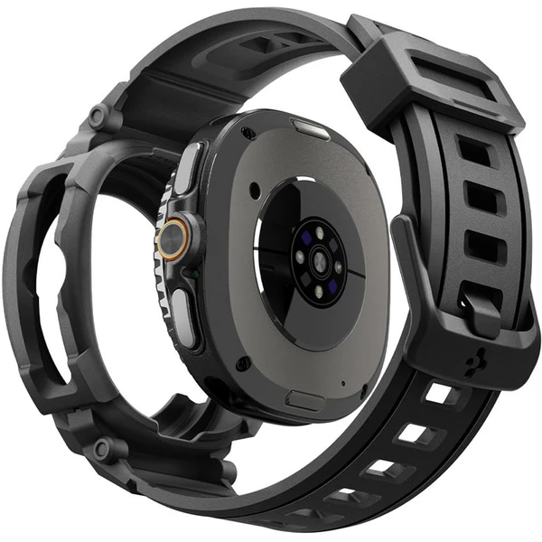 Spigen Rugged Armor Pre kryt s remienkom Galaxy Watch8 Classic (46mm) matne čierny - Puzdra - Obrázok 5fe59116de3c41c7bcd863eaa927586c