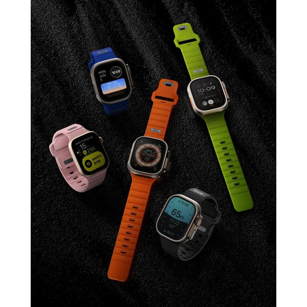 UNIQ Stride FKM Rubber vodeodolný remienok Apple Watch 41/40/38mm ružový - Remienky - Obrázok 5fe683367e5c42d1a02dbf9495eb9cbe