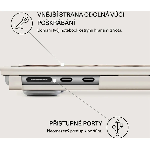 Burga puzdro pre MacBook Air 13,6" (2022–2026) Barely Yours - Puzdra - Obrázok 5ff016bd233e411f98670fce79770b96